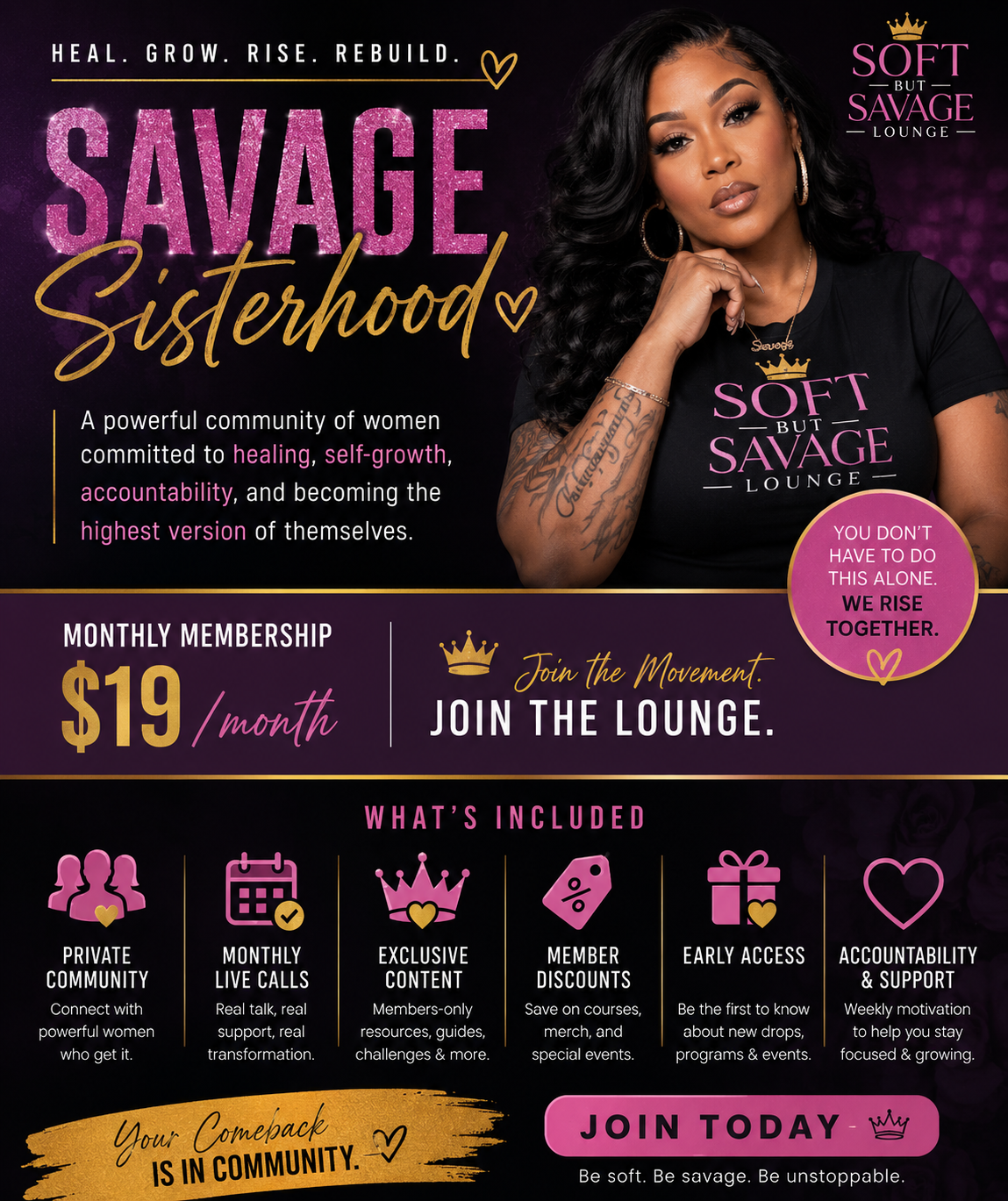 Savage Sisterhood Membership